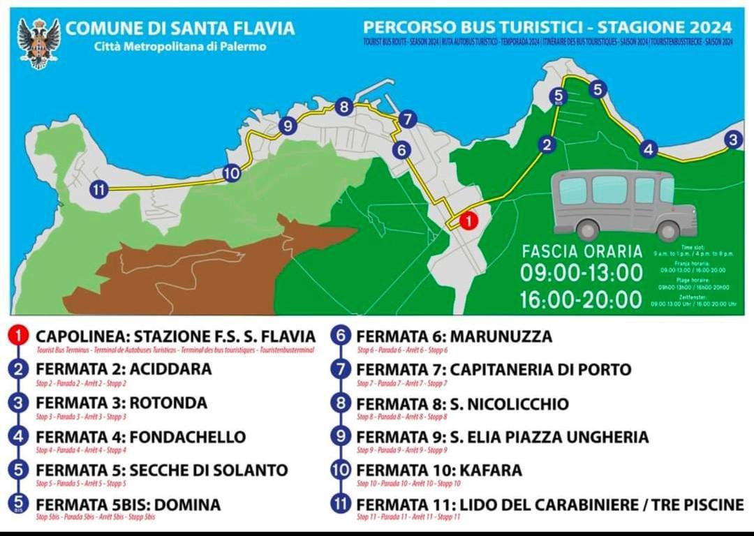 Filangeri 116 Villa Santa Flavia Kültér fotó